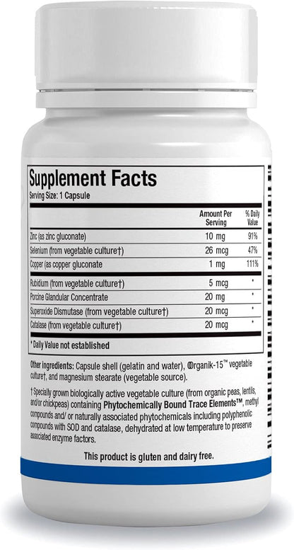 BIOTICS RESEARCH GTA-Forte® – Endocrine Glands Support, Promotes Optimal Hormonal Balance, Contains Porcine Glandular, Phytochemically Bound Trace Elements™ Zinc, Selenium, Copper, Rubidium 90 Caps
