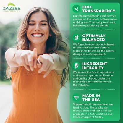 Zazzee USDA Organic Valerian Root 10:1 Extract, 120 Vegan Capsules, 4 Month Supply, Valeriana Officinalis, Relaxation, Calm & Mood Support, All-Natural, Non-GMO, Made in the USA
