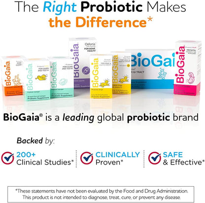 BioGaia Protectis Baby Probiotic Drops + Protectis Immune Active Kids Probiotic Bundle