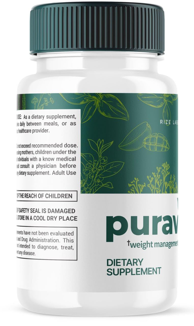 (5 Pack) Puravive Weight Health Pills, Puravive Exotic Rice Capsules Reviews, Purevive