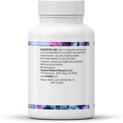 Tesseract Medical Research BerberActiv-QR Berberine Immune Support Supplement, Supports Liver Health, Hypoallergenic, 350mg, 90 Vegetarian Capsules