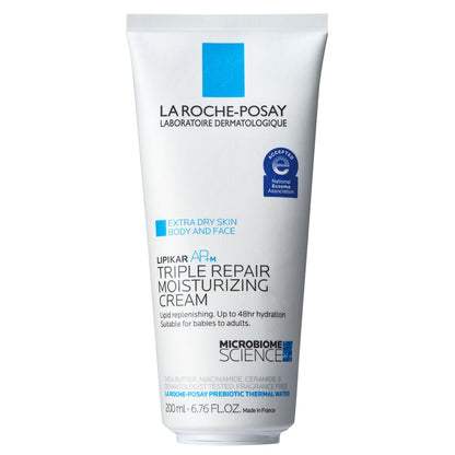 La Roche-Posay Lipikar AP+ Triple Repair Moisturizing Cream | Face & Body Lotion For Dry 