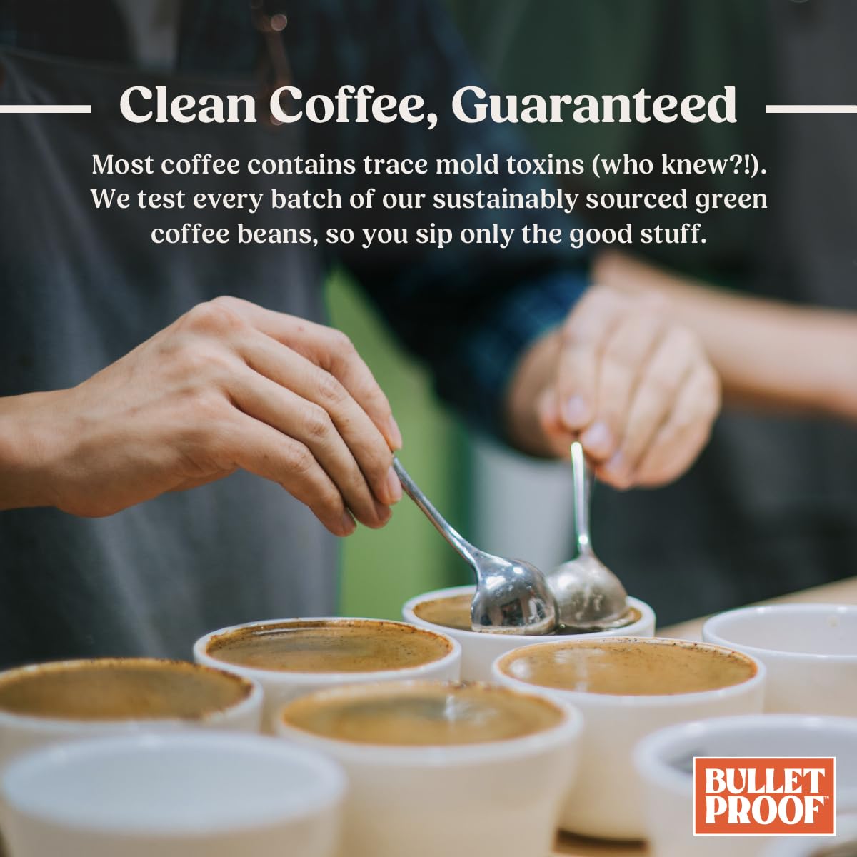 Bulletproof Original Medium Roast Ground Coffee,100% Arabica Coffee, Clean Coffee Tested for Toxins, Sustainably Sourced, 12 Ounces