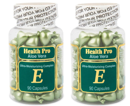 Vitamin E Topical Skin Oil Capsules, Royal Jelly, 2-Pack