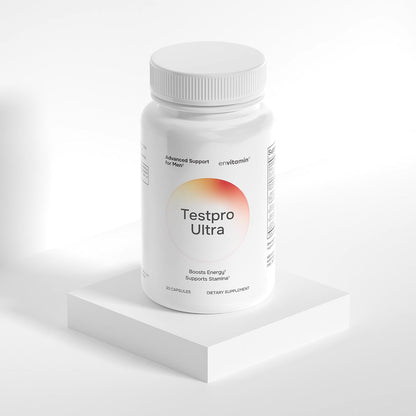 envitamin Testpro Testosterone Support Ultra for Men with Fenugreek, Tribulus & Maca