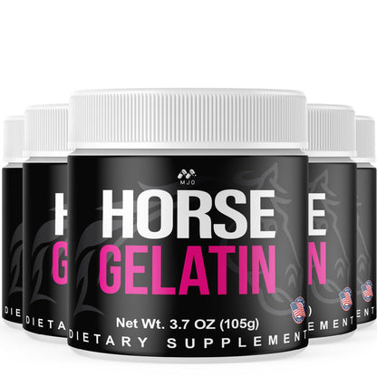 Horse Gelatin for Men Powder, Horse Gelatin Men's Supplement, 30 Servings