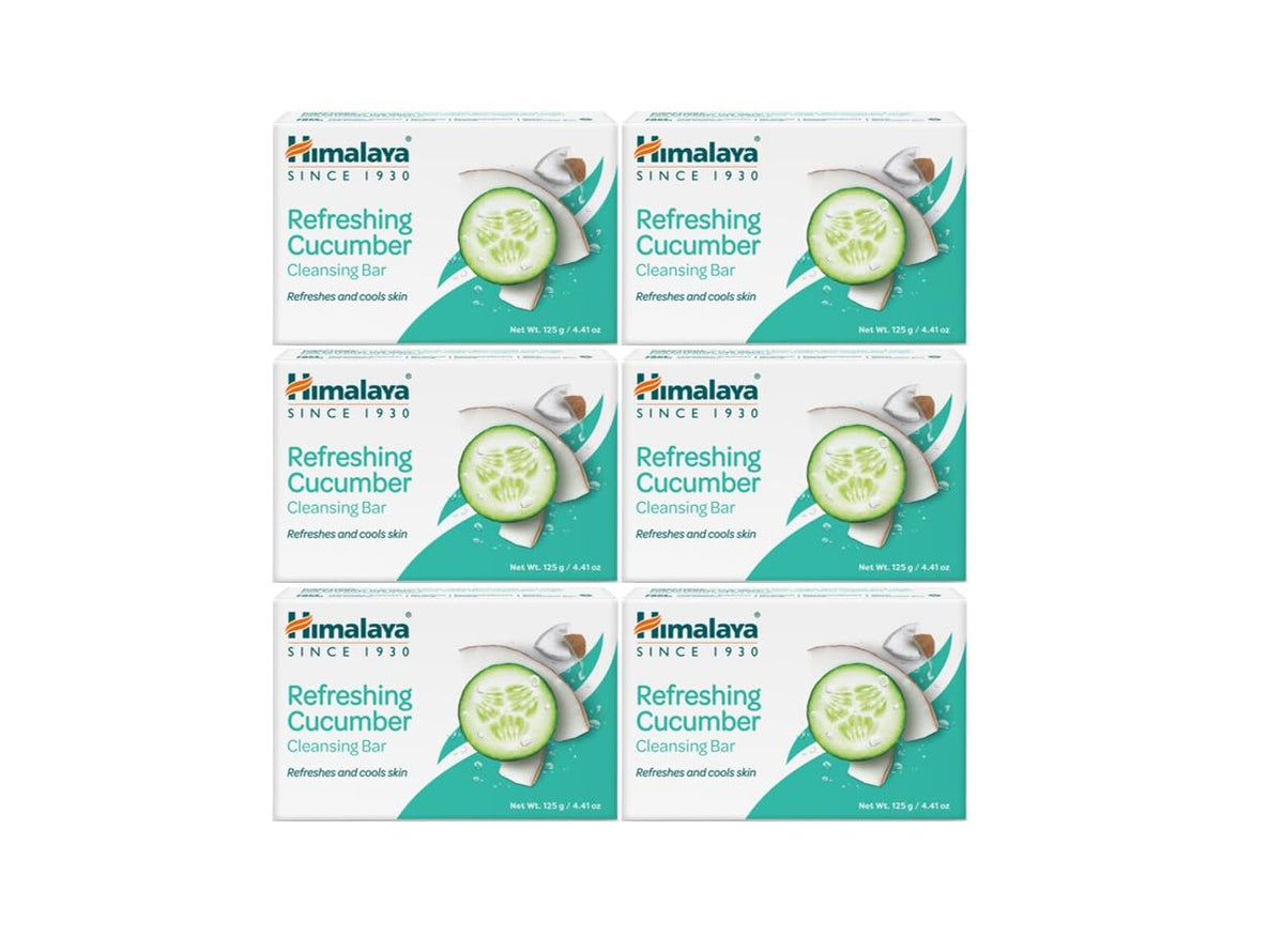 Himalaya Nourishing Cream & Honey Cleansing Bar Soap, 4.41 oz, 6 Pack