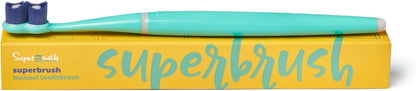 SuperMouth SuperBrush Ultra Soft Toothbrush, Sensitive Teeth, Mint