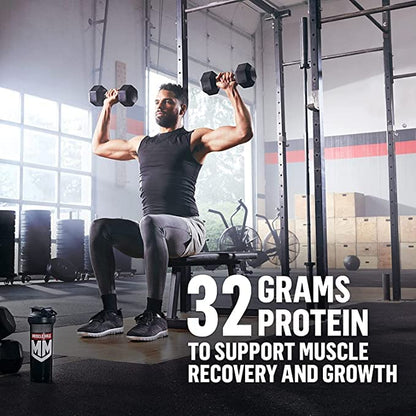 Muscle Milk Genuine Protein Powder, Cookies 'N Crème, 1.93 Pounds, 12 Servings