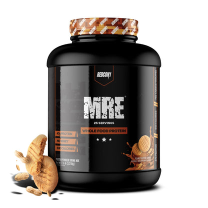 REDCON1 MRE Protein Powder, Peanut Butter Cookie - Meal Replacement Protein Blend 