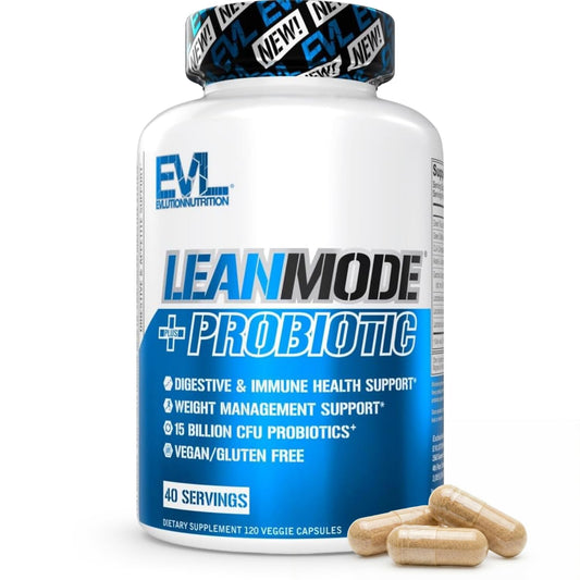 EVL Weight Loss Support Pills - Premium Multipurpose Appetite Metabolism and Fat Loss Support for Men and Women - LeanMode with Green Coffee Bean Extract CLA and Garcinia Cambogia - 50 Servings