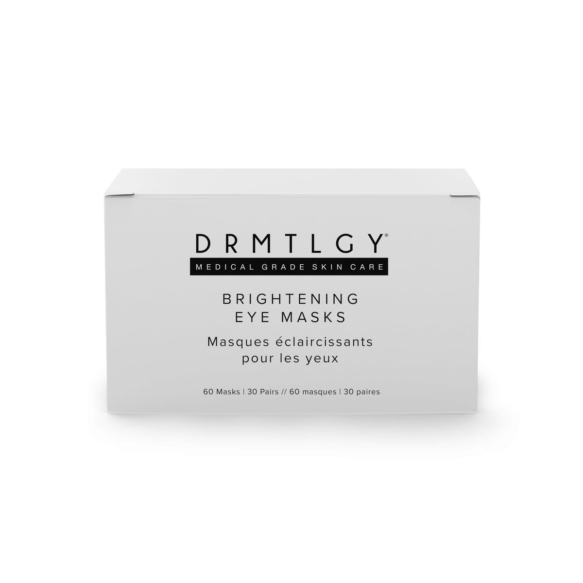 DRMTLGY Brightening Eye Masks - Caffeine Eye Masks for Dark Circles and Puffiness