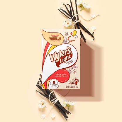 Wyler's Light Vanilla Singles To Go Drink Mix - 8 Count, Pack of 3