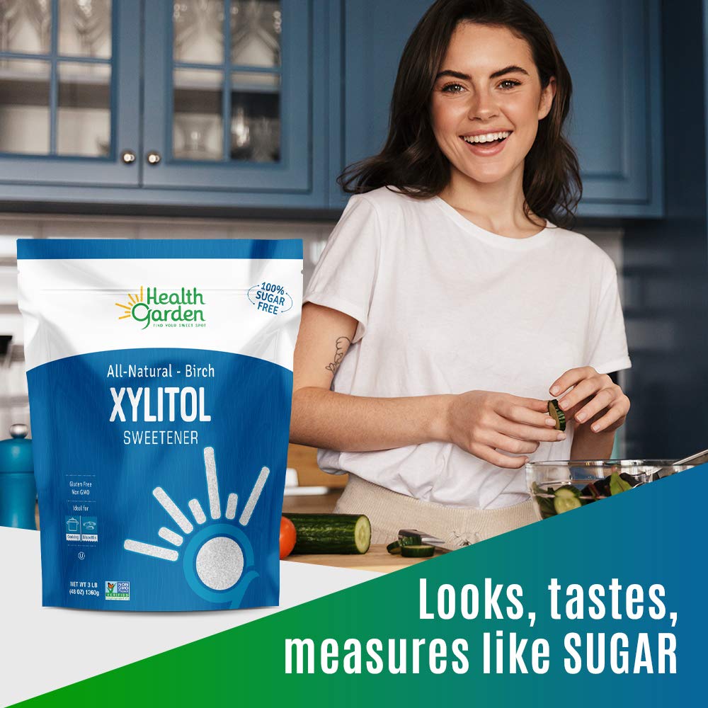 Health Garden Birch Xylitol Sweetener - Xylitol Sugar Substitute - 15 oz