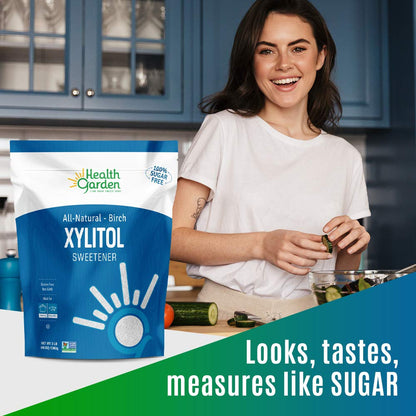 Health Garden Birch Xylitol Sweetener - Xylitol Sugar Substitute - 15 oz