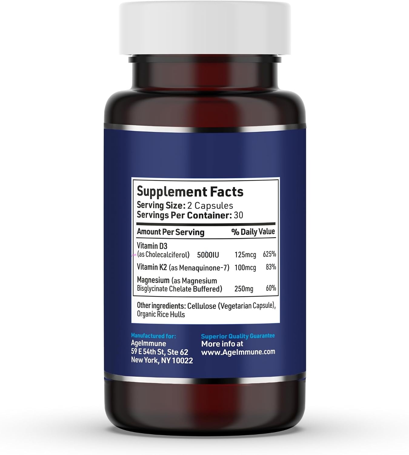 AgeImmune Immune Support with Brilliant D3+ Brilliant C+
