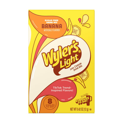 Wyler's Light Cotton Candy Singles To Go Drink Mix - 8 CT, Pack of 3