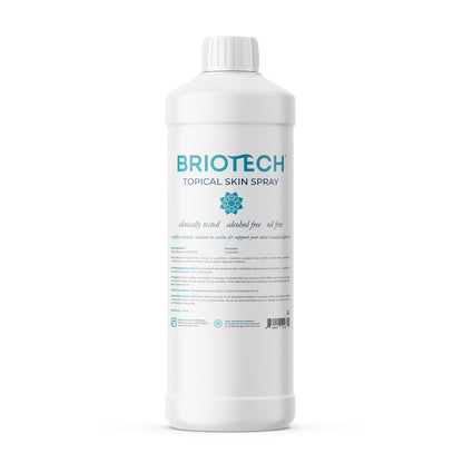 BRIOTECH Pure Hypochlorous Acid Spray, Multi Purpose Topical Body & Facial Mist