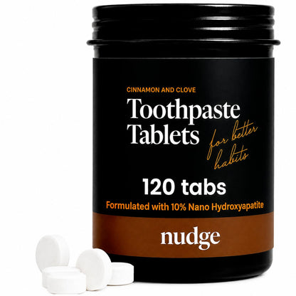 Nudge 10% Nano Hydroxyapatite Toothpaste, Natural Mint, 4.5 oz, Pack of 2