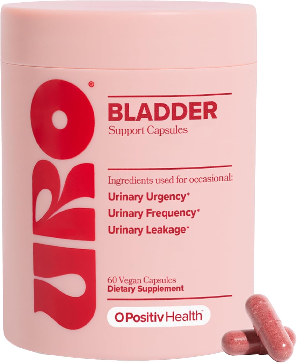 URO Bladder Control Supplement for Urgency & Frequency – 30-Day Supply