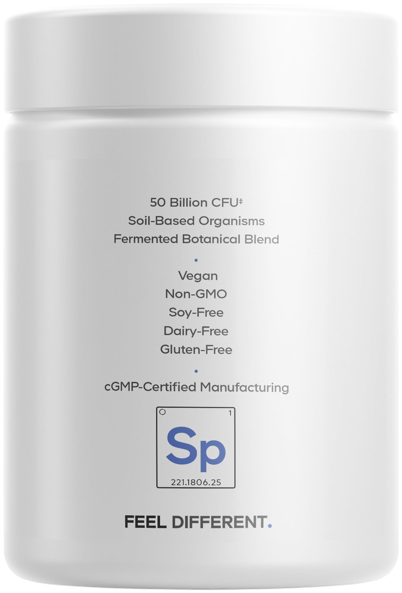 Codeage SBO Probiotics, 50 Billion CFUs Per Serving, Multi Strain Soil Based Organisms Blend and Organic Fermented Botanical Blend, Shelf-Stable, 90 Capsules