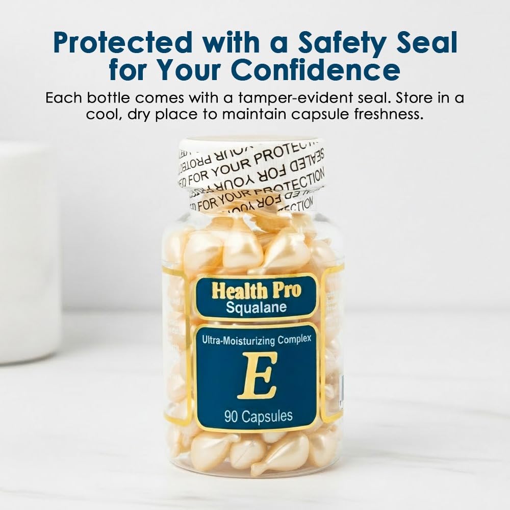 Vitamin E Topical Skin Oil Capsules, Royal Jelly, 2-Pack