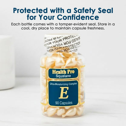 Vitamin E Topical Skin Oil Capsules, Royal Jelly, 2-Pack