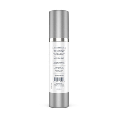 Renue Blue Methylene Blue Face Serum - Liposomal NAD+ Complex and Nutrients for Skin Rejuvenation, Deep Hydration, and Anti-Aging Support
