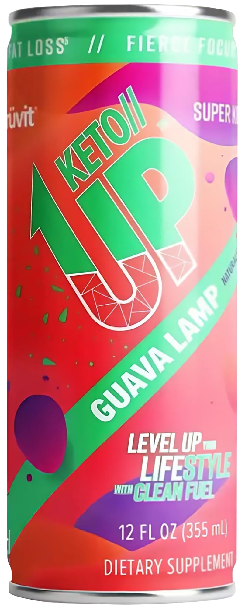 Guava Lamp //Up® Drink – Ready-to-Drink Ketones for Focus for Men and Women