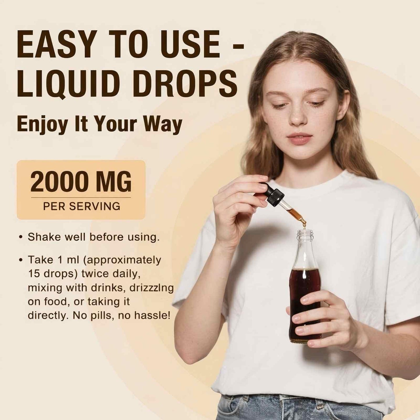 Jagielolia 2000MG Liposomal Glutathione Liquid, Made in The USA, Reduced Glutathione Supplement, Enhanced Absorption, Non-GMO, Powerful Antioxidant for Immune System, Energy, Aging Defense, 2 Floz