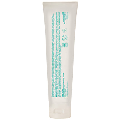 Desert Essence Tea Tree Oil Toothpaste - Mint - 6.25 Ounce - Refreshing Taste - Deep Cleans Teeth & Gums - Helps Fight Plaque - Sea Salt - Pure Essential Oil - Baking Soda - Promotes Healthy Mouth