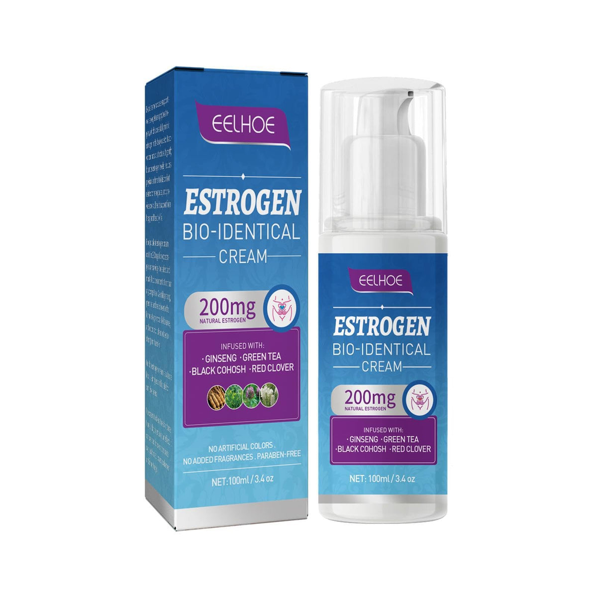 Menopause Relief Cream 2000mg Reduces Female Menopause Fatigue Night Sweats Mood Swings
