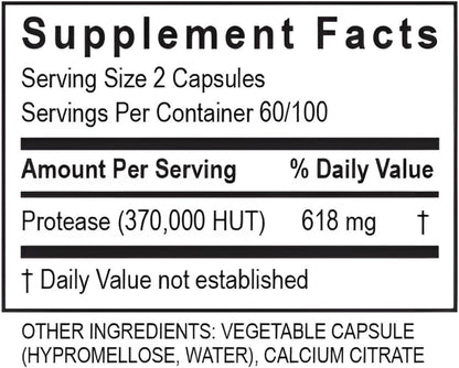 TRANSFORMATION THE GENESIS OF GOOD HEALTH - Purezyme High-Potency Protease Blend Enzyme Supplement, Physician Recommended - Advanced Formula for Maximum Nutrients Digestion & Gut Health, 120 Capsules