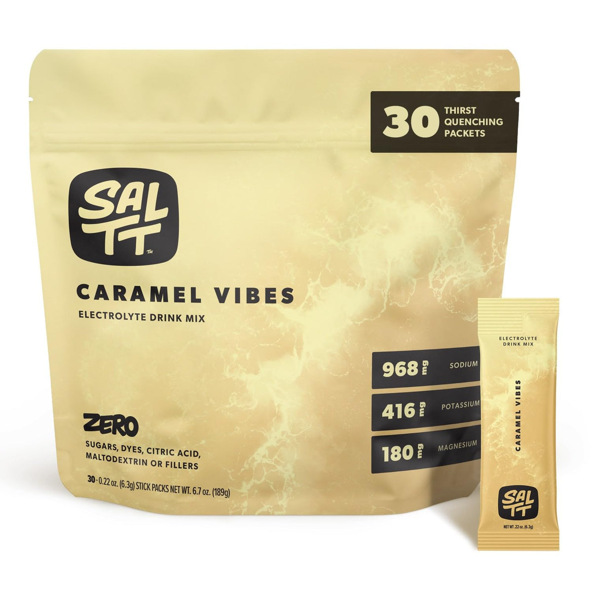 SALTT Electrolyte Packets - Clean Slate (30 Sticks) - Zero Sugar