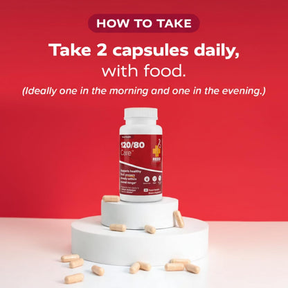Redd Remedies, 120/80 Care, Heart Health and Natural Blood Pressure Support, 60 Vegan Capsules