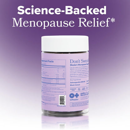 MENO Menopause Gummies - Hot Flashes & Night Sweats – 30-Day Supply