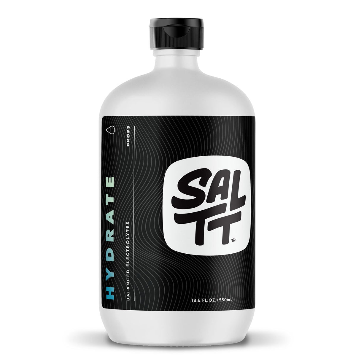 SALTT Hydrate Electrolyte Drops, Unflavored, Refill Size, 8.3 oz