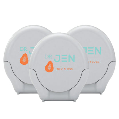 Dr. Jen 100% Italian Silk Floss, with Nano Hydroxyapatite and Xylitol