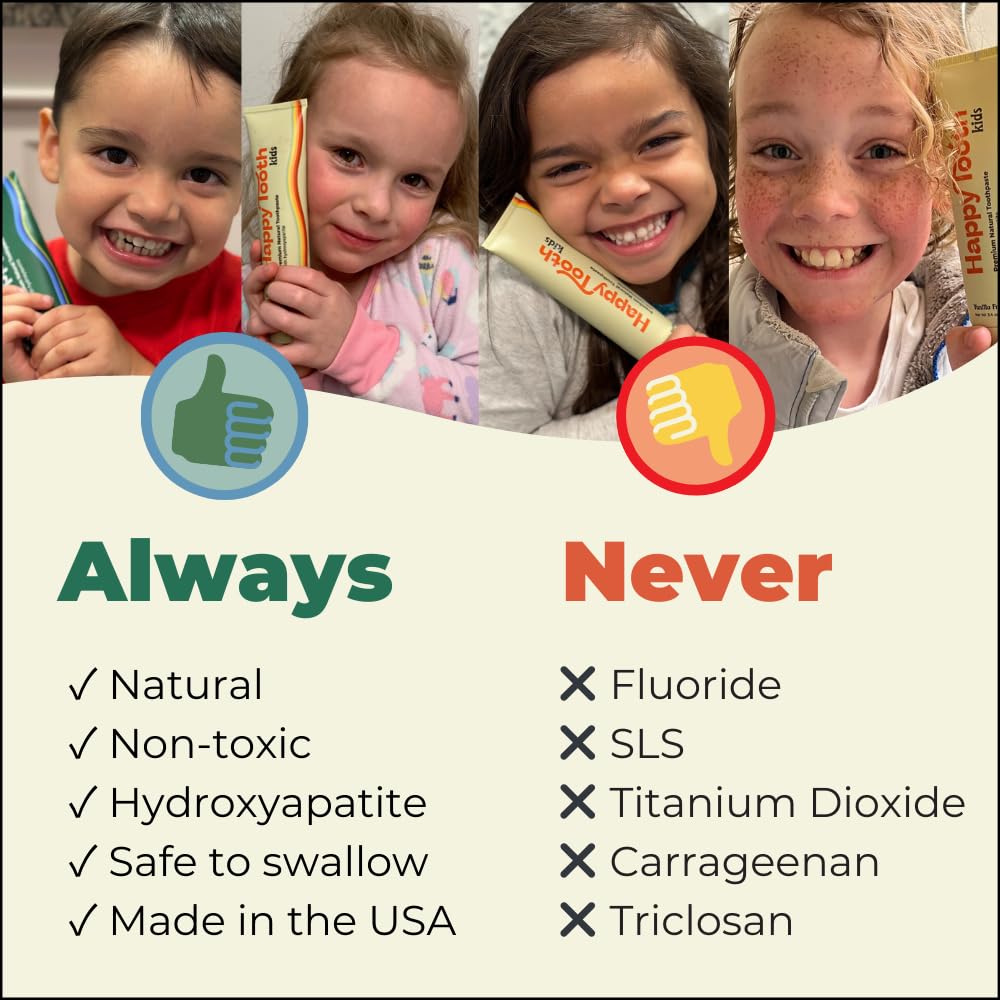 Hydroxyapatite Toothpaste, Whitening, Fluoride Free, Fresh Mint, 4oz