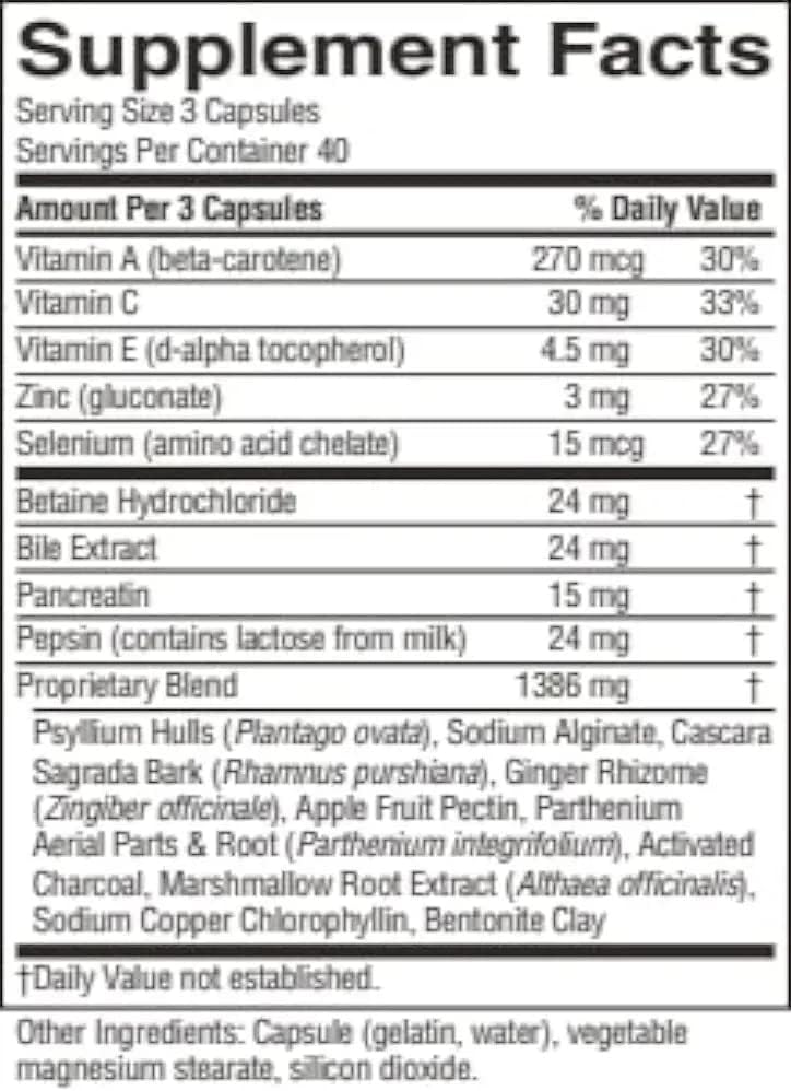 Nature's Sunshine Bowel Detox, 120 Capsules | Colon Cleanse Detox Supplement to Promote Regular Elimination and Cleansing of the Digestive System