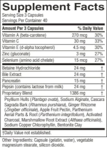 Nature's Sunshine Bowel Detox, 120 Capsules | Colon Cleanse Detox Supplement to Promote Regular Elimination and Cleansing of the Digestive System