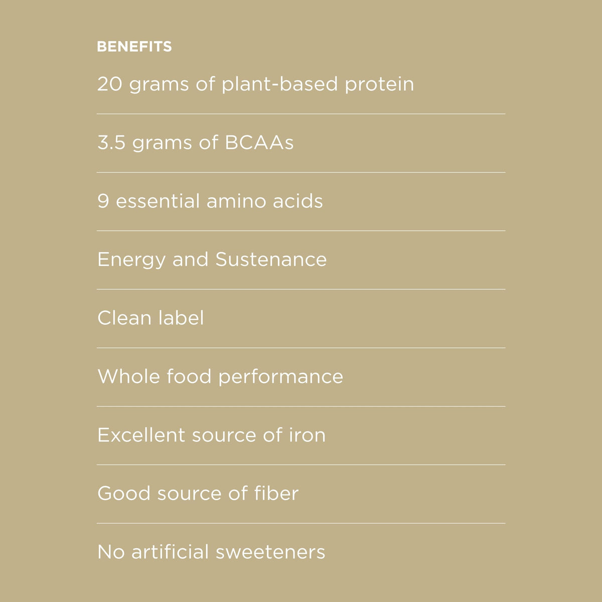 Possible Protein Powder Vanilla Bean - 20g of Vegan, Plant-Based Protein Mix - Non-GMO