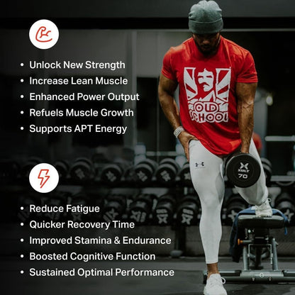 Classic Creatine - Micronized Creatine Monohydrate Powder with BioFit™- Workout Sup