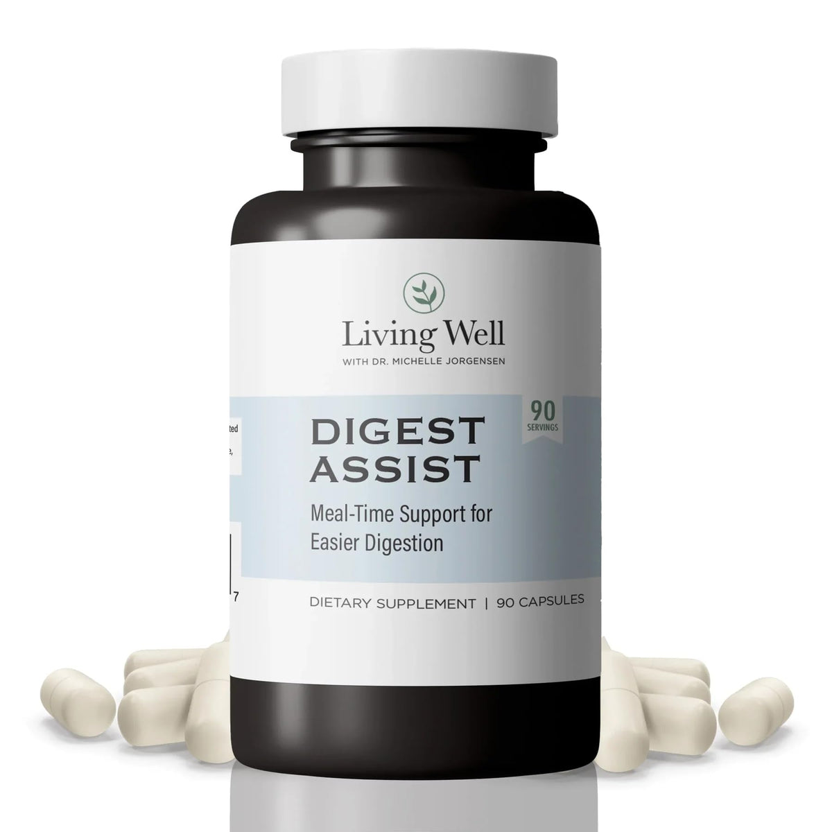 Living Well Dr. Michelle Tribiotic Repair Probiotic Prebiotic Supplement