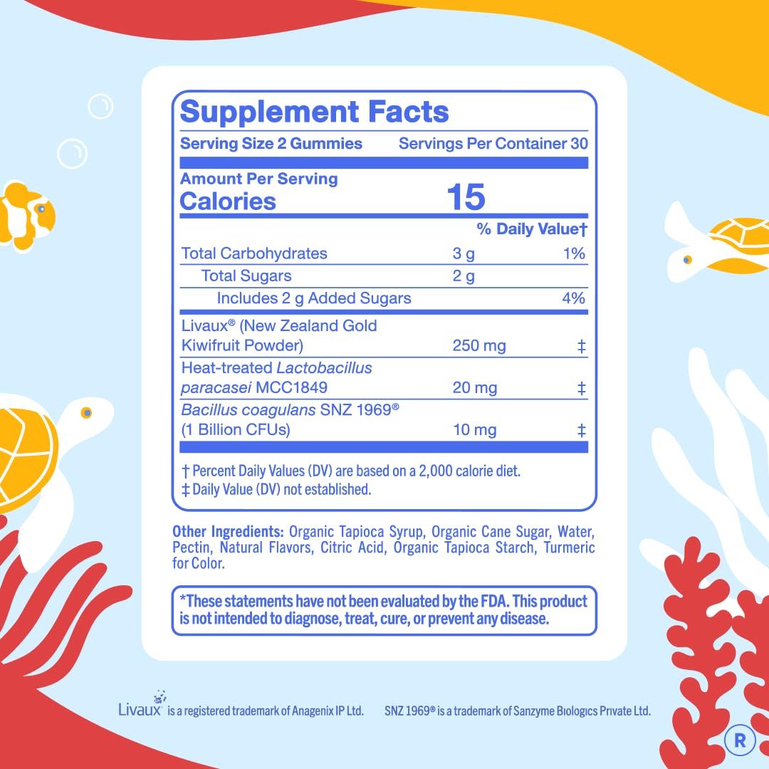 FIRST DAY Probiotic for Teens Ages 13-18, 3-in-1 Gummies, 60ct