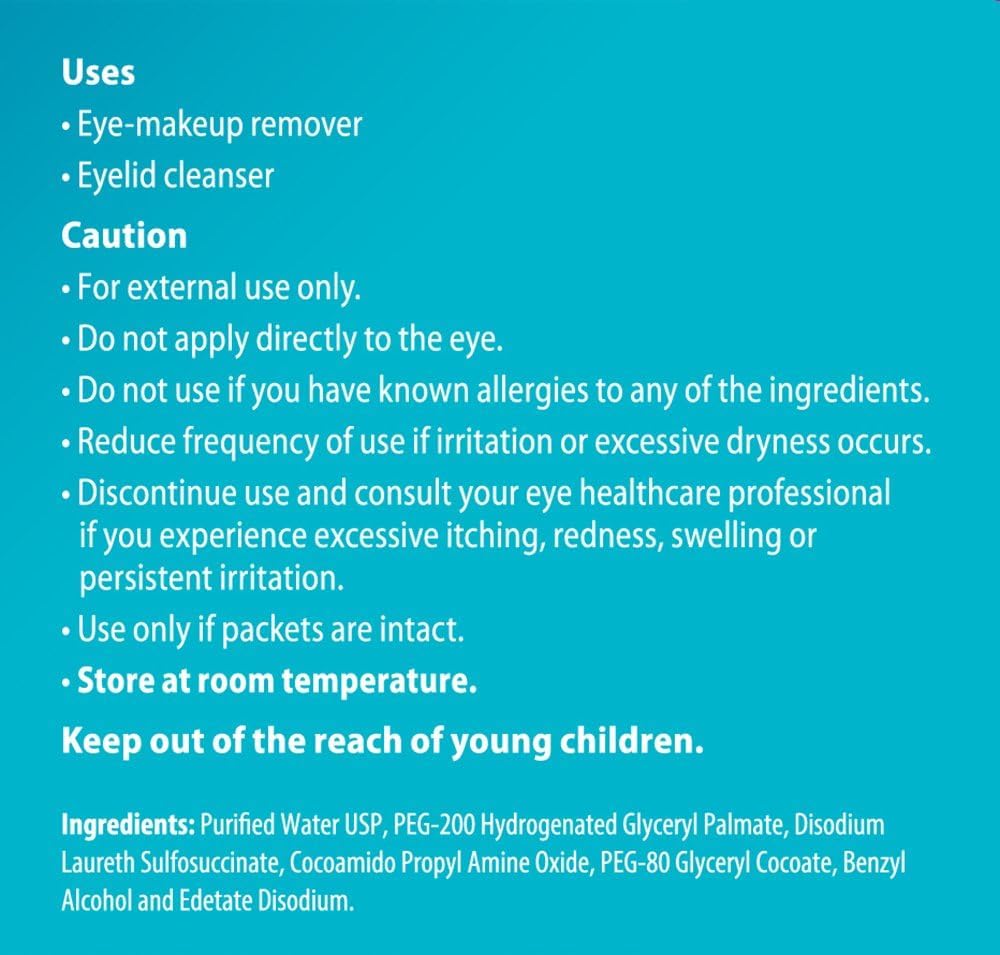 Systane Lid Wipes Eyelid Cleansing Wipes 30 Each (Pack of 4)