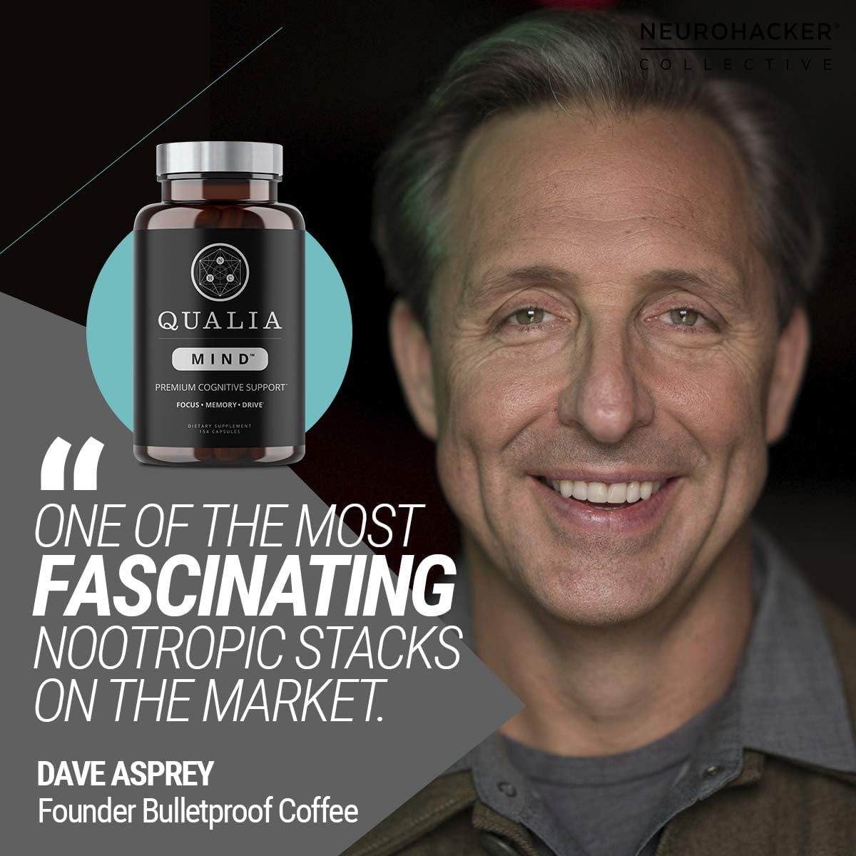 NEUROHACKER COLLECTIVE Qualia Mind Nootropics | Top Brain Supplement Capsule