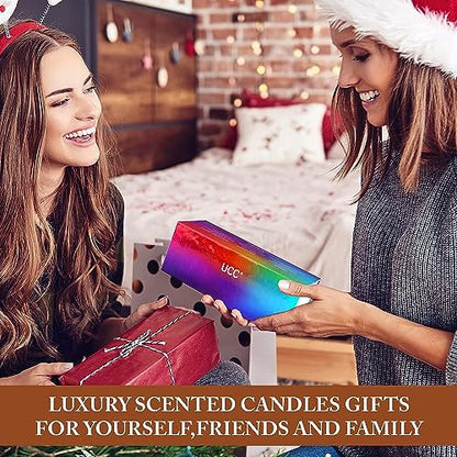 UCC Candles for Home Scented | Premium Aromatherapy Candles Gift Set for Women