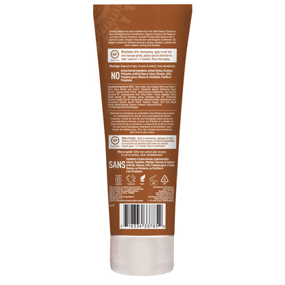 Desert Essence Coconut Conditioner - 8 fl oz - Nourishing for dry hair, smooth frizz and restore moisture and shine with Organic Coconut Oil, Shea Butter, and Sunflower Oil | B002V2M7OC